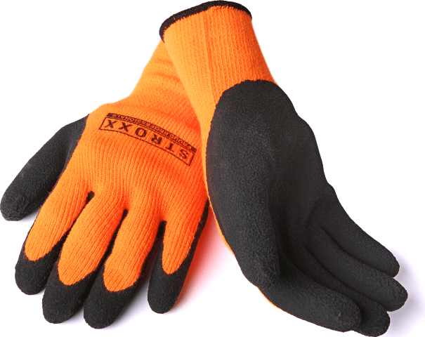 STROXX WINTER ARBEITSHANDSCHUHE ORANGE