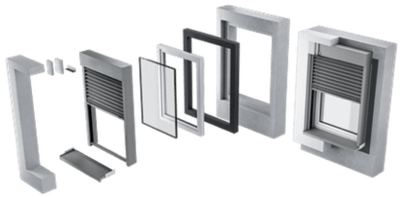 Das Fenster der Zukunft: Best-Practice-Beispiel für serielles Bauen © ROMA KG