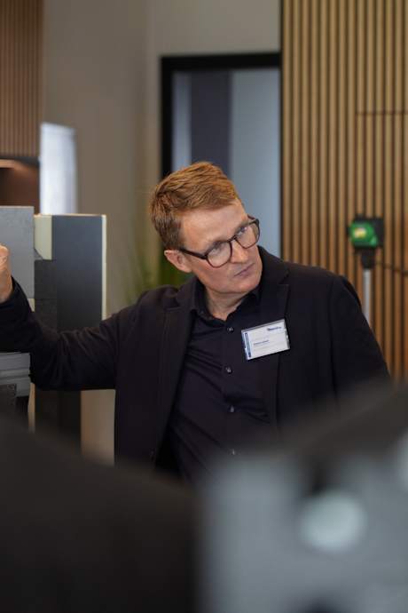 Robert Leinert im Meesenburg Showroom