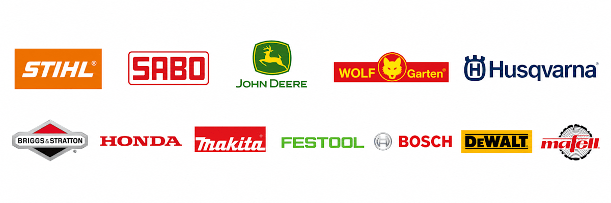 Herstellerlogos Servicewerkstatt