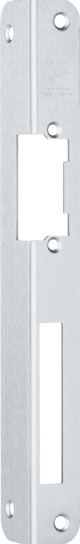 WINKELSCHLIESSBLECH,F.TÜRÖFF.,DIN RECHTS 324,STAHL VERZINKT 25X32X250RUND