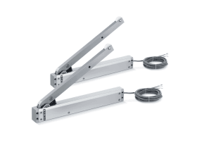 GEZE RWA-Klapphebelantrieb, K 600 T Syncro, Aluminium naturton eloxiert