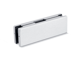 GEZE OT-Ganzglas Gegenkasten, Patch Fittings, GK 50, OL, DL-R, naturton eloxiert