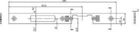 FALLENRIEGELSCHLIESSBLECH 8050.03.24-E LS NIRO  VE=5 3119437