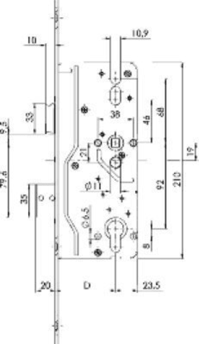 HAUPTSCHLOSS 8092 F.AS8092/55/92/10 PZ VE=5  KFV  3204898