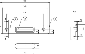 U-Profil-Schließblech 125-06-24H/41