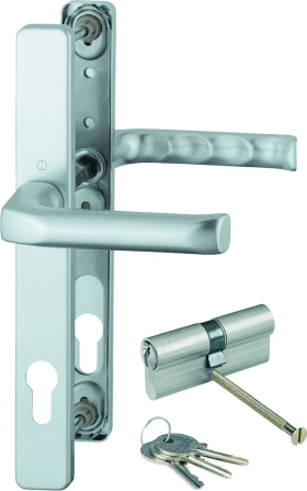 Hoppe Drückergarnitur London 113/2246/KK, Aluminium