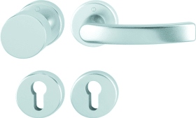 HOPPE Wechselgarnitur Luxembourg 58/42KB/42KBS/199,PZ,8,F1,TS 37-47