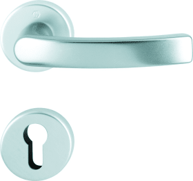 Hoppe Drückergarnitur Luxembourg199/42KB/42KBS, Aluminium