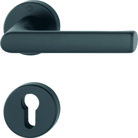 Hoppe Drückergarnitur 1700/42KB/42KBS, Aluminium