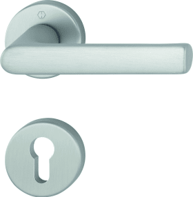 Hoppe Drückergarnitur 1700/42KB/42KBS, Aluminium