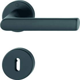 Hoppe Drückergarnitur 1700/42KB/42KBS, Aluminium