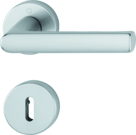 Hoppe Drückergarnitur 1700/42KB/42KBS, Aluminium