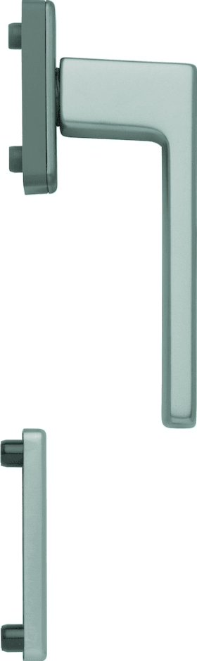 HOPPE Balkontür-Halbgarnitur Austin 0769/U34/51PNS, Aluminium