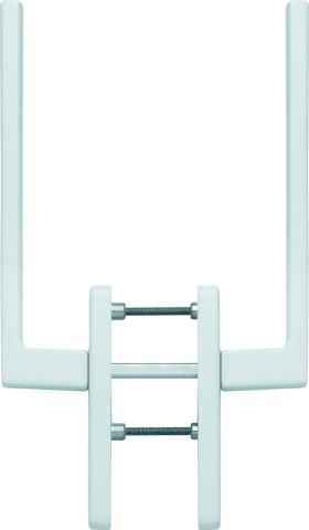 HOPPE HS-Handhebelgarnitur, Austin HS-0769/419N-AS, PZ,TS 75-80,ALU,F9016 beschichtet