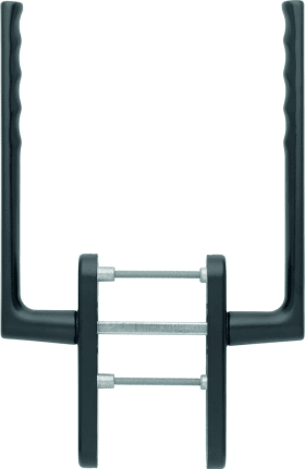 HOPPE HS-HS-Grt., Hamburg HS-0700/431N-AS, PZ,TS 75-80,ALU,schwarz matt beschichtet