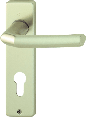 Hoppe Drückergarnitur Birmingham 1117/202KP/AP, Aluminium