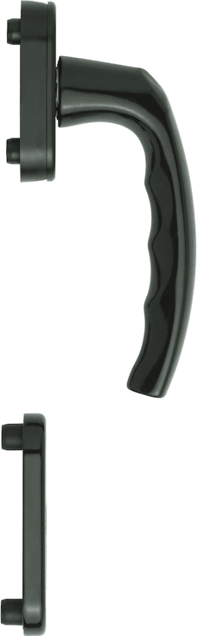 HOPPE Balkontür-Halbgarnitur Atlanta 0530/U26/49PNS, Aluminium