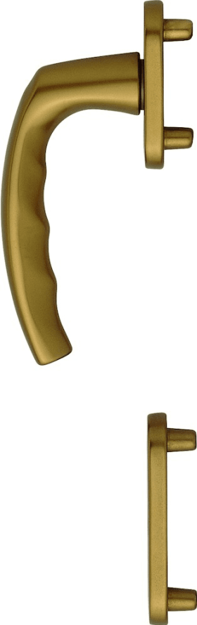 HOPPE Balkontür-Halbgarnitur Atlanta 0530/66N/66NS, Aluminium