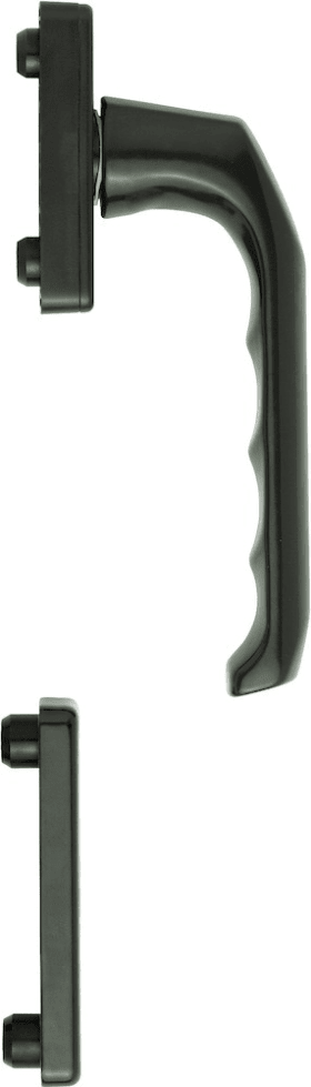 HOPPE Balkontür-Halbgarnitur London 013/U34/51PNS, Aluminium