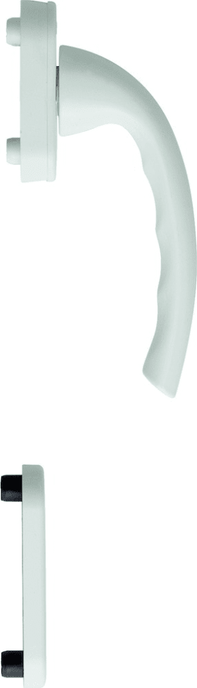 HOPPE Balkontür-Halbgarnitur Tokyo 0710/U26/49PNS, Aluminium