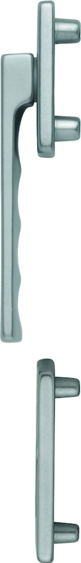 HOPPE Balkontür-Halbgarnitur Toulon 0737KH/51N/51NS, Aluminium