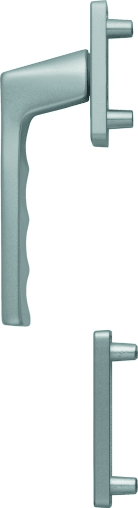 HOPPE Balkontür-Halbgarnitur Toulon 0737FA-1/51N/51NS, Aluminium