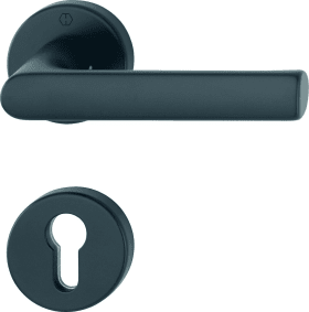 Hoppe Drückergarnitur Hamburg 1700/42/42S, Aluminium