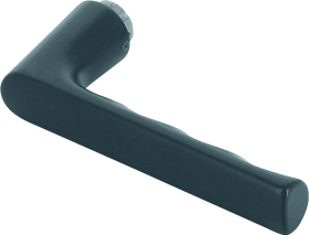 HOPPE Drückerlochteil Hamburg 1700, 8mm,schwarz matt