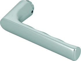 HOPPE Drückerlochteil Hamburg 1700, 8mm,stahlfarbig eloxiert