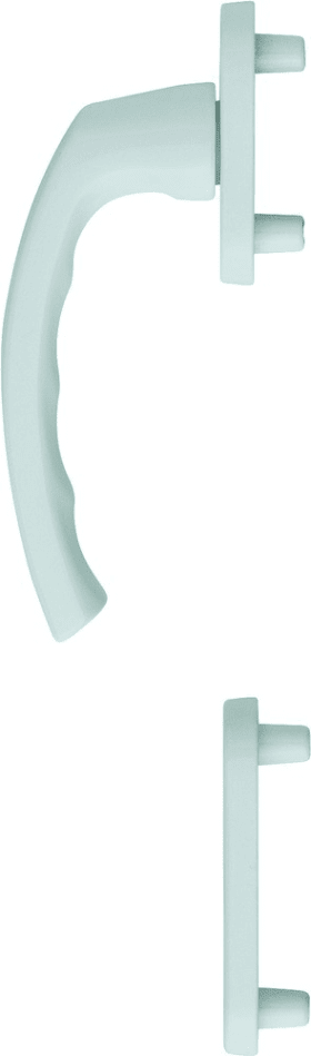 HOPPE Balkontür-Halbgarnitur Luxembourg 099/66N/66NS, Aluminium