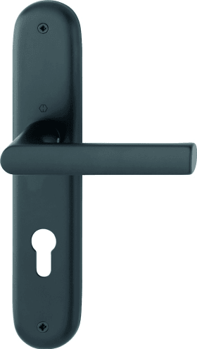 Hoppe Drückergarnitur Hamburg 1700/273P, Aluminium