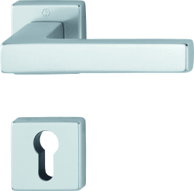 Hoppe Drückergarnitur Austin 1769/843KV/843KVS, Aluminium