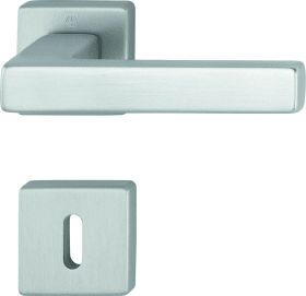 Hoppe Drückergarnitur Austin 1769/843KV/843KVS, Aluminium