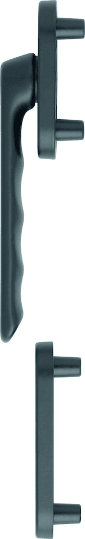 HOPPE Balkontür-Halbgarnitur Luxembourg 099KH/66N/66NS, Aluminium