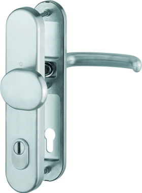 Hoppe security door fitting FS-E86G/3332ZA/3310/1301F, stainless steel