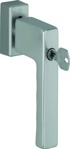 HOPPE Fenstergriff 0737S/UD9024,abschl.,eck,7/32-42,F9