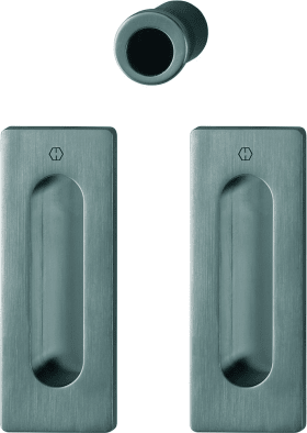 HOPPE Muschelgriff Set 5 M464,116x44,UG,F97-1-R