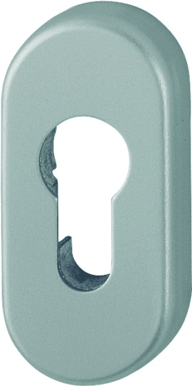 HOPPE Schlüsselrosette 55S,oval o. No.,PZ, 10mm,F9-2