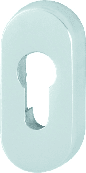 HOPPE Schlüsselrosette 55S,oval o. No.,PZ, 10mm,F1