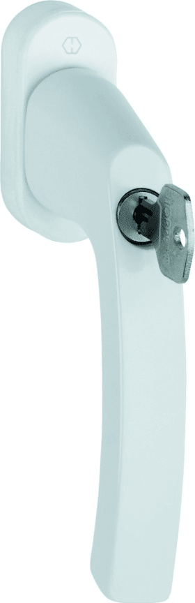 HOPPE Fenstergriff 0540S/U26 100NM,abschl.,ov.,7/32,verkehrsw.