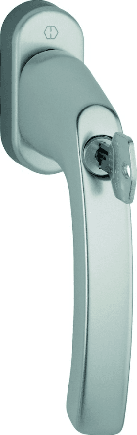 HOPPE Fenstergriff 0540S/U26 100NM,abschl.,ov.,7/32,F9