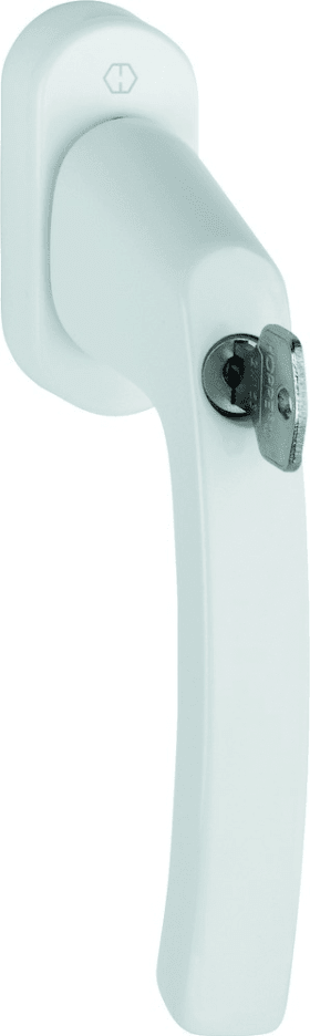 HOPPE Fenstergriff 0540S/U26,abschl.,ov.,7/37,verkehrsw.