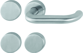 HOPPE Standflügelgarnitur Paris FS-E138/42H/42HS,BL/UG,9,F69,TS 40-65