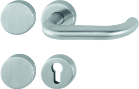 HOPPE Standflügelgarnitur Paris FS-E138/42H/42HS,BL/PZ,9,F69-S,TS 40-65