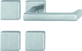 HOPPE Standflügelgarnitur Dallas FS-E1644/52/52S,BL/UG,9,F69,TS 40-65