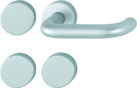 HOPPE Standflügelgarnitur Paris FS-138/42H/42HS,BL/UG,9,F1-2-S,TS 40-65