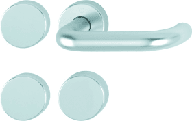 HOPPE Standflügelgarnitur Paris FS-138/42H/42HS,BL/UG,9,F1,TS 40-65