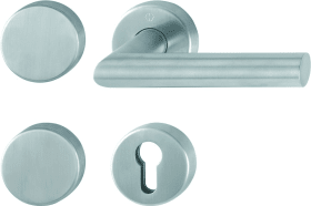 Hoppe FS-Drückergarnitur Amsterdam FS-E1400/42H/42HS, Edelstahl