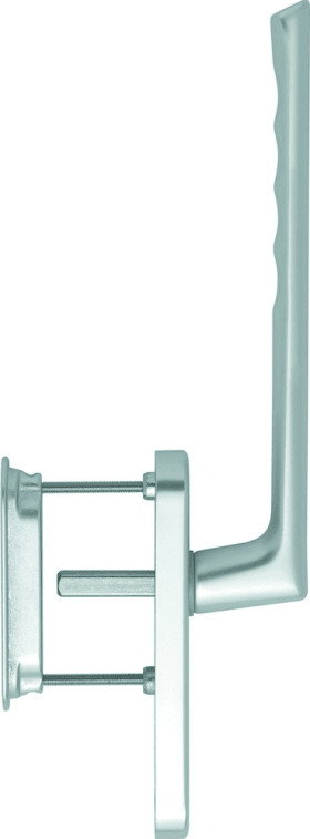 HOPPE HS-Handheb.grt., Brest HS-0739/431N-AS/422, PZ,TS 75-80,ALU,naturfarbig eloxiert
